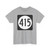 Iowa 415 (Iowa) (Road Sign) T-Shirt