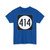 Iowa 414 (Iowa) (Road Sign) T-Shirt