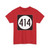 Iowa 414 (Iowa) (Road Sign) T-Shirt