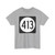 Iowa 413 (Iowa) (Road Sign) T-Shirt