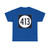 Iowa 413 (Iowa) (Road Sign) T-Shirt