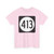 Iowa 413 (Iowa) (Road Sign) T-Shirt