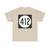 Iowa 412 (Iowa) (Road Sign) T-Shirt