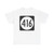 Iowa 416 (Iowa) (Road Sign) T-Shirt