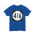 Iowa 416 (Iowa) (Road Sign) T-Shirt
