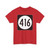 Iowa 416 (Iowa) (Road Sign) T-Shirt