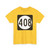 Iowa 408 (Iowa) (Road Sign) T-Shirt