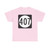 Iowa 407 (Iowa) (Road Sign) T-Shirt