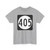 Iowa 405 (Iowa) (Road Sign) T-Shirt