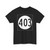 Iowa 403 (Iowa) (Road Sign) T-Shirt