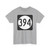 Iowa 394 (Iowa) (Road Sign) T-Shirt