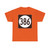 Iowa 386 (Iowa) (Road Sign) T-Shirt