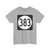 Iowa 383 (Iowa) (Road Sign) T-Shirt