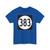 Iowa 383 (Iowa) (Road Sign) T-Shirt