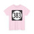 Iowa 383 (Iowa) (Road Sign) T-Shirt