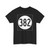 Iowa 382 (Iowa) (Road Sign) T-Shirt