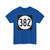 Iowa 382 (Iowa) (Road Sign) T-Shirt