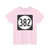 Iowa 382 (Iowa) (Road Sign) T-Shirt