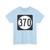 Iowa 370 (Iowa) (Road Sign) T-Shirt