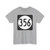 Iowa 356 (Iowa) (Road Sign) T-Shirt