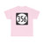 Iowa 356 (Iowa) (Road Sign) T-Shirt