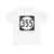 Iowa 355 (Iowa) (Road Sign) T-Shirt