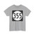 Iowa 355 (Iowa) (Road Sign) T-Shirt