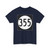 Iowa 355 (Iowa) (Road Sign) T-Shirt