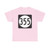 Iowa 355 (Iowa) (Road Sign) T-Shirt