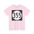 Iowa 355 (Iowa) (Road Sign) T-Shirt