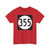 Iowa 355 (Iowa) (Road Sign) T-Shirt