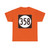Iowa 358 (Iowa) (Road Sign) T-Shirt