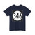 Iowa 346 (Iowa) (Road Sign) T-Shirt