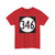 Iowa 346 (Iowa) (Road Sign) T-Shirt