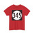Iowa 345 (Iowa) (Road Sign) T-Shirt