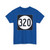 Iowa 320 (Iowa) (Road Sign) T-Shirt