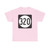 Iowa 320 (Iowa) (Road Sign) T-Shirt