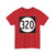 Iowa 320 (Iowa) (Road Sign) T-Shirt