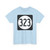 Iowa 323 (Iowa) (Road Sign) T-Shirt