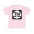 Iowa 316 (Iowa) (Road Sign) T-Shirt