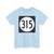 Iowa 315 (Iowa) (Road Sign) T-Shirt