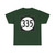 Iowa 335 (Iowa) (Road Sign) T-Shirt