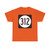 Iowa 312 (Iowa) (Road Sign) T-Shirt