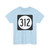 Iowa 312 (Iowa) (Road Sign) T-Shirt