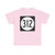 Iowa 312 (Iowa) (Road Sign) T-Shirt