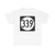 Iowa 339 (Iowa) (Road Sign) T-Shirt