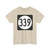 Iowa 339 (Iowa) (Road Sign) T-Shirt