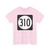Iowa 310 (Iowa) (Road Sign) T-Shirt