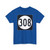 Iowa 308 (Iowa) (Road Sign) T-Shirt