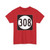 Iowa 308 (Iowa) (Road Sign) T-Shirt